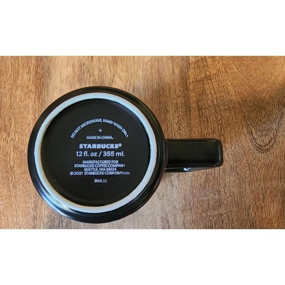 2021 Starbucks Coffee American Sign Language ASL Sign Hands Cup Tea Mug - Picture 6 of 6